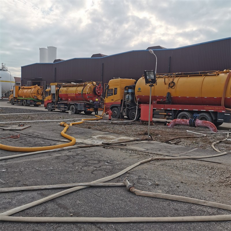 漳平污水池清理