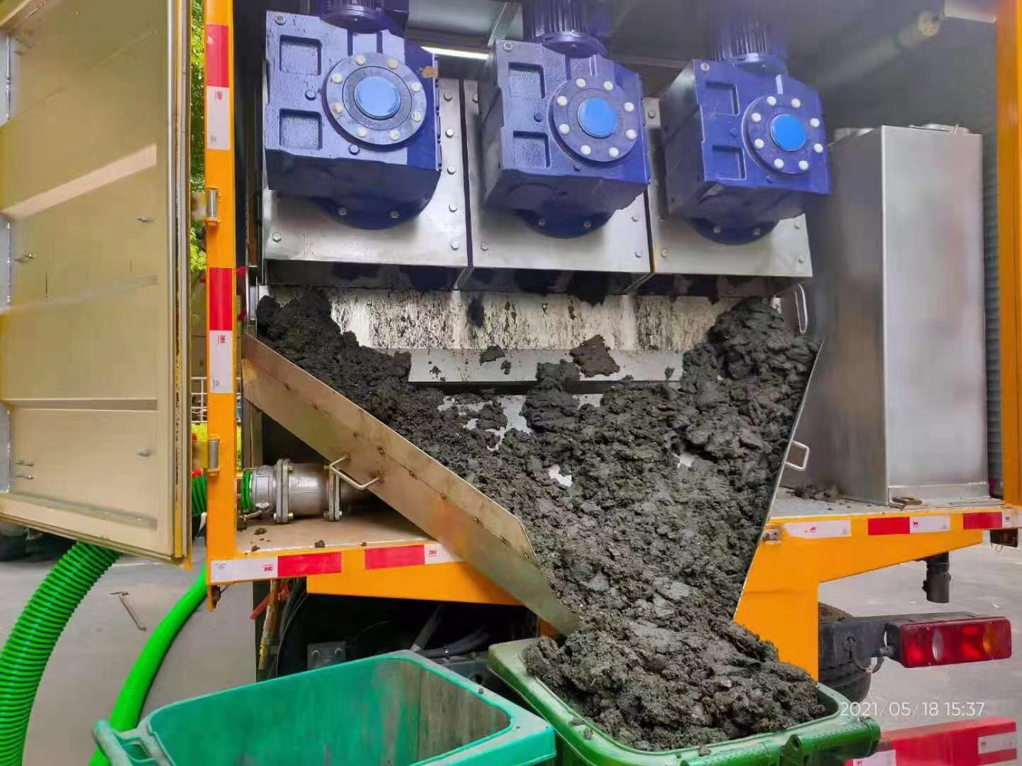 漳平化粪池清掏城市维护站-泥浆净化干湿分离处理